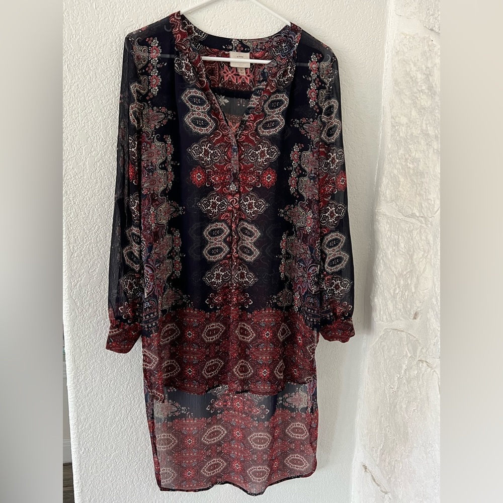 Knox rose paisley shirt